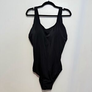 Swimsuits For All Black One-Piece Swimsuit
